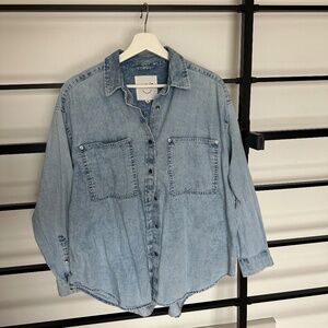 Aerie denim shirt